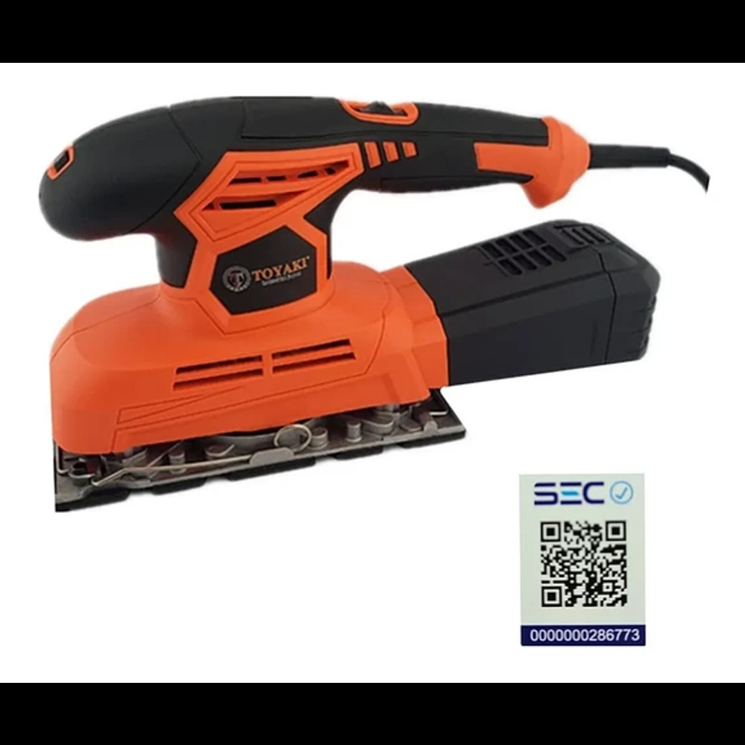 Lijadora Orbital 300w Velocidad Regulable Toyaki TK-853 1