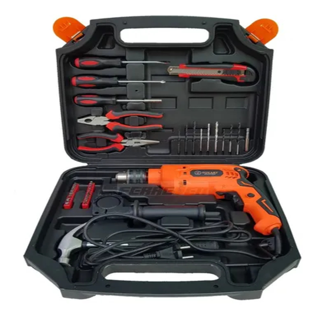 TALADRO ELECTRICO CON ACCESORIOS 38PCS TOYAKI 1