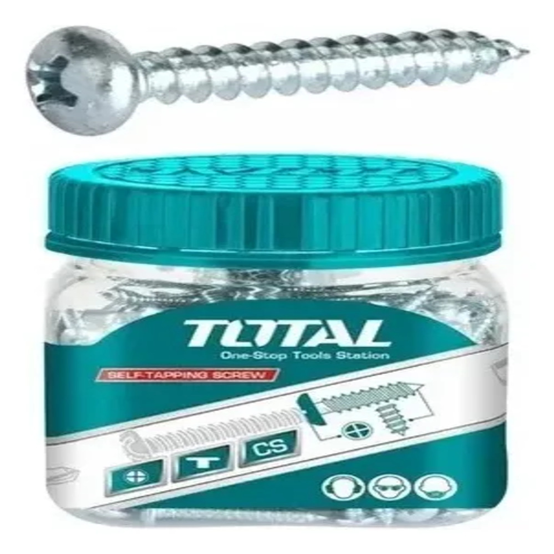 TORNILLO ROSCALATA 150PCS ST4.2X25MM TOTAL 1