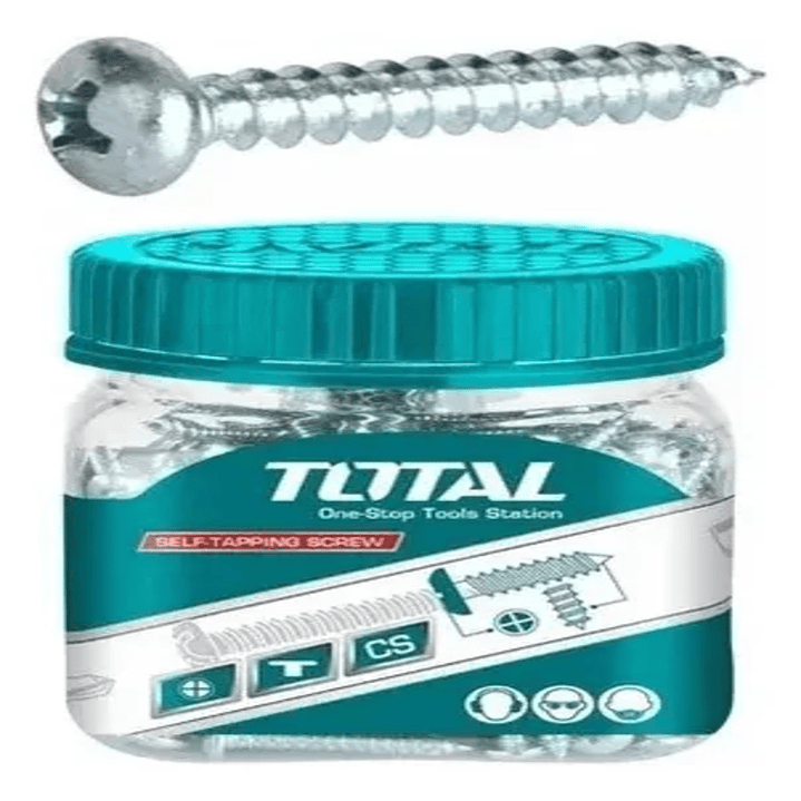 TORNILLO ROSCALATA 180PCS ST4.2X25MM TOTAL 1