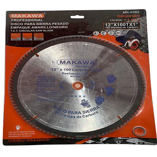 DISCO PARA SIERRA 12PX100T MAKAWA