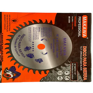 DISCO PARA SIERRA 16PX60T MAKAWA
