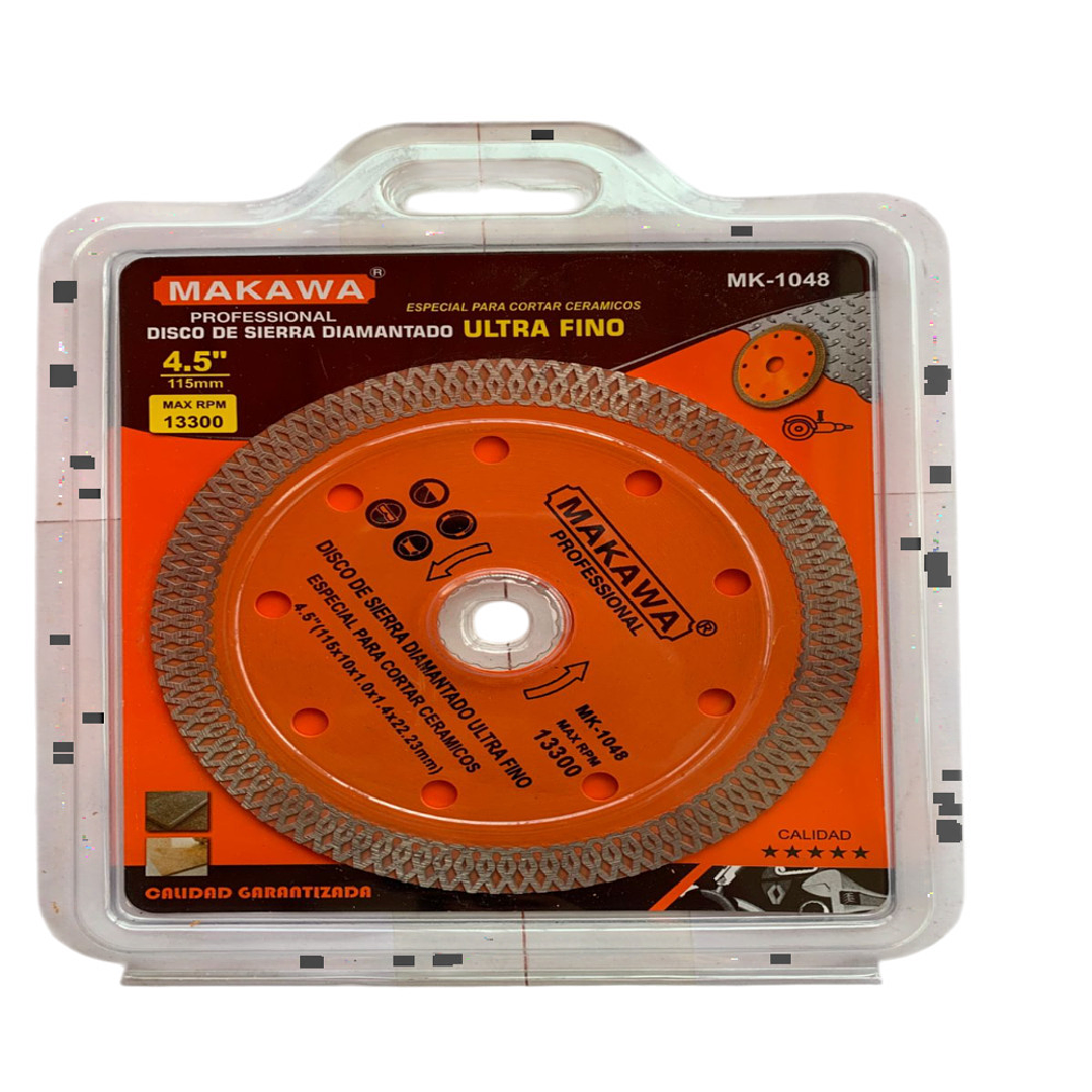 DISCO DIAMANTADO 115MM ULTRA FINO MAKAWA 1