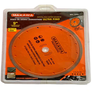 DISCO DIAMANTADO 230MM ULTRA FINO MAKAWA