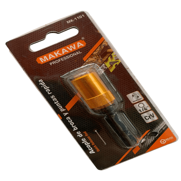 ACOPLE DE BROCA Y PUNTAS RAPIDA MAKAWA 1