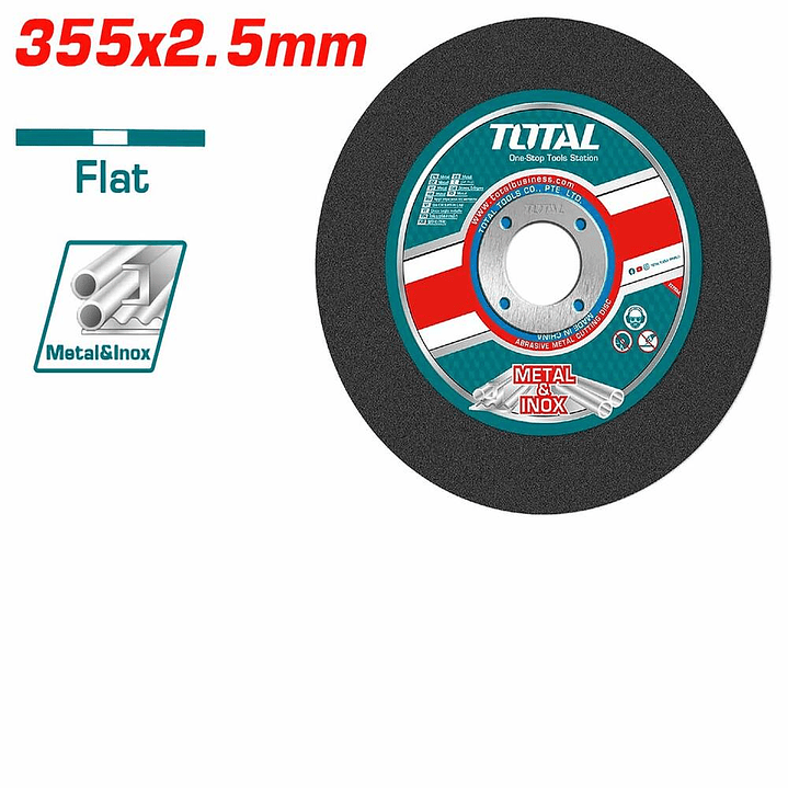 DISCO CORTE P/ METAL ABRASIVO 14