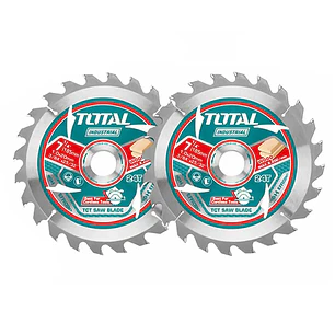 Pack 2 Hoja Disco Sierra Circular 7 1/4 24 D Tac2331853