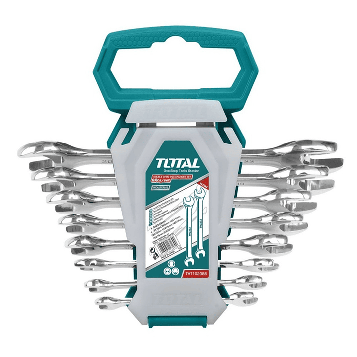 Juego De Llaves Doble Punta 6-22mm 8 Piezas Total Tht102386 1