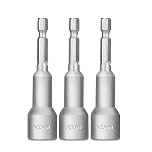Adaptadores Para Taladro 12mm Punta Magnetica 3 Pcs Total
