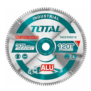 Disco De Sierra Circular P/ Aluminio 12 Pulgadas 120 D Total