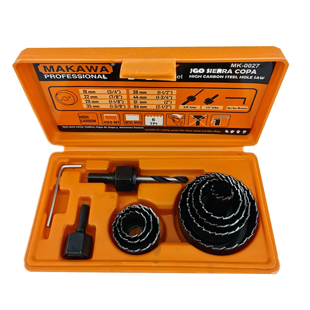 Juego De Hoja De Sierra Copas 11 Piezas Makawa 1