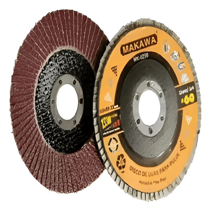 DISCO TRASLAPADO 115MM P60 MAKAWA 1