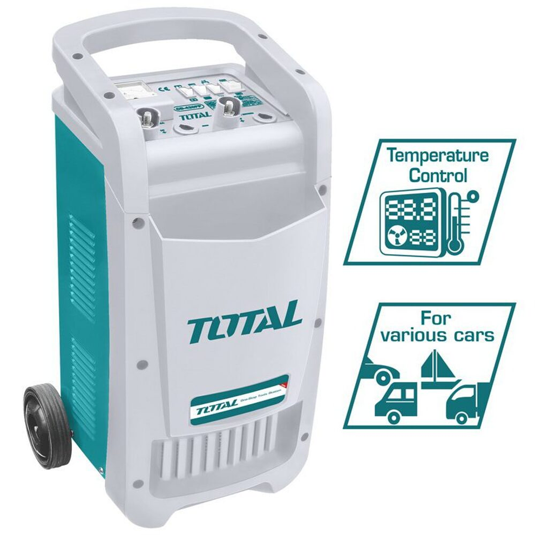 Cargador Y Partidor De Bateria 12/24v 40a Total Tbc4003 1