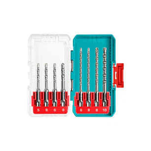Kit Juego De Brocas Sds-plus 8 Piezas Total Tacsdl11806