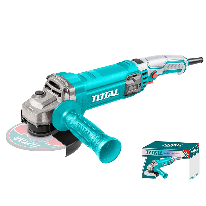 Amoladora Esmeril Corte Desbaste 5 1100w total Tg11012556 Color Turquesa Frecuencia 50 60hz 1