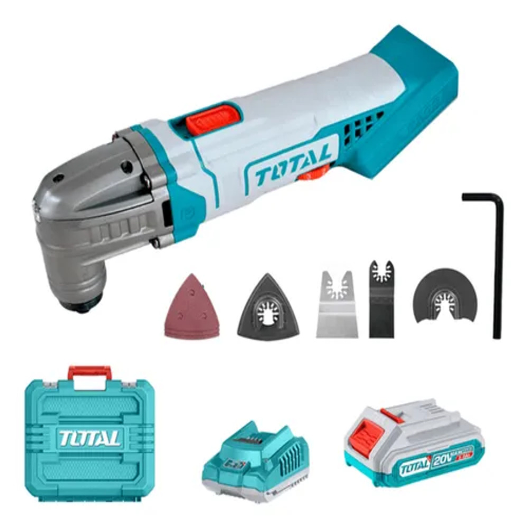Herramienta Multiusos 20v + Bateria + Cargador Total Tmli20228 1