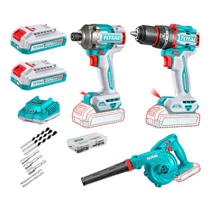 KIT TALADRO IMAPACT+ATORNILLADOR IMPACT+SOPLAD