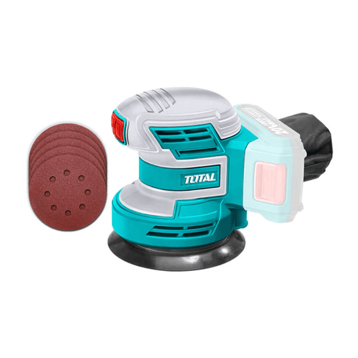 LIJADORA ORBITAL INALÁMBRICO 20V 125MM SIN BATERIA SIN CARGADOR 1