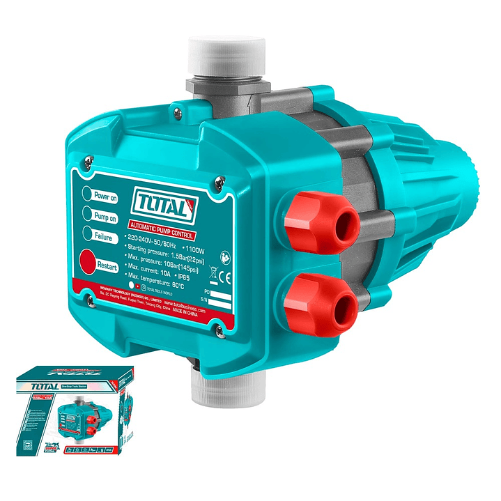 Controlador Automatico Presión Bomba De Agua Total 2