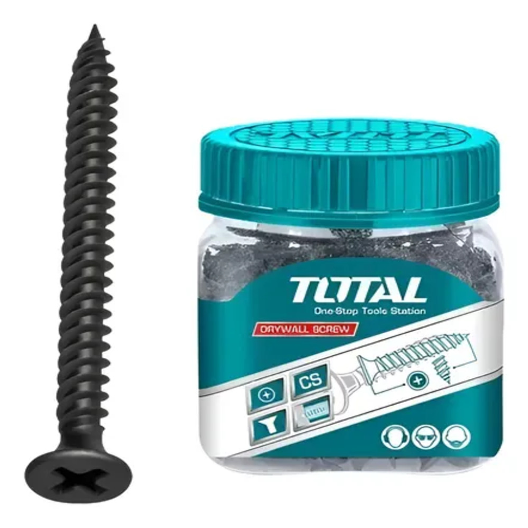 TORNILLO YESO POR 250PCS ST3.5X25MM ROSCA FINA TOTAL 1