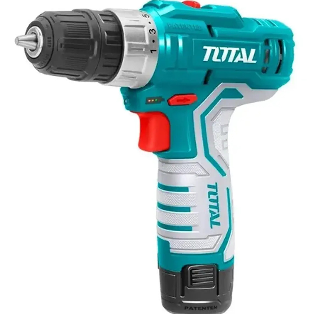 Taladro Atornillador Inalambrico 2 Bat 12v Total Tidli1232 1