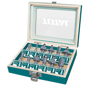 Kit Set Juego De Fresas 12 Piezas 8mm Tupi Router Total