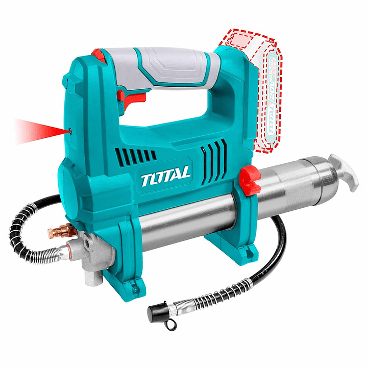 PISTOLA ENGRASADORA INALAMBRICA 20V TOTAL SIN BATERIA SIN CARGADOR 1