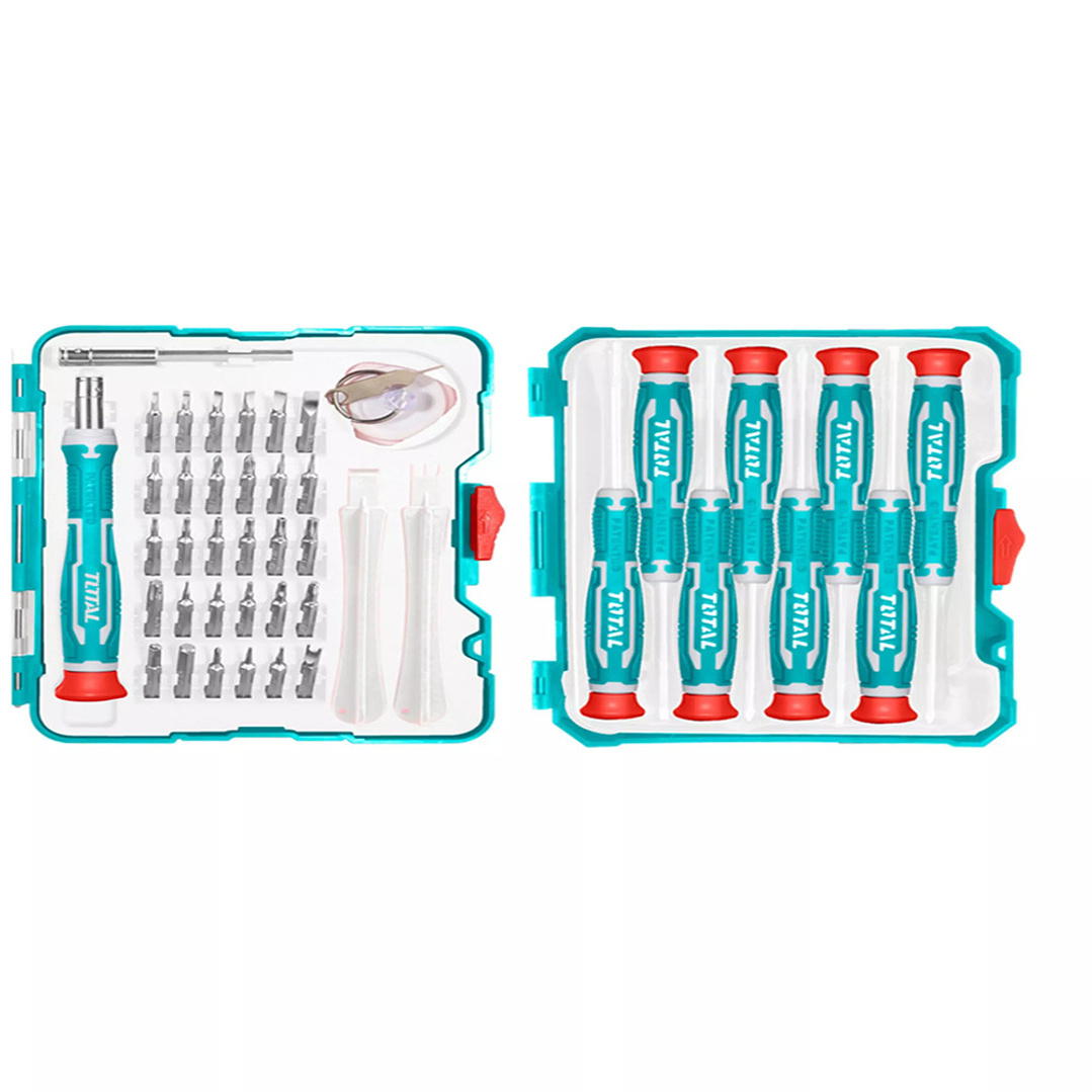 JGO DESTORNILLADOR Y PUNTAS POR 45PCS TOTAL 1