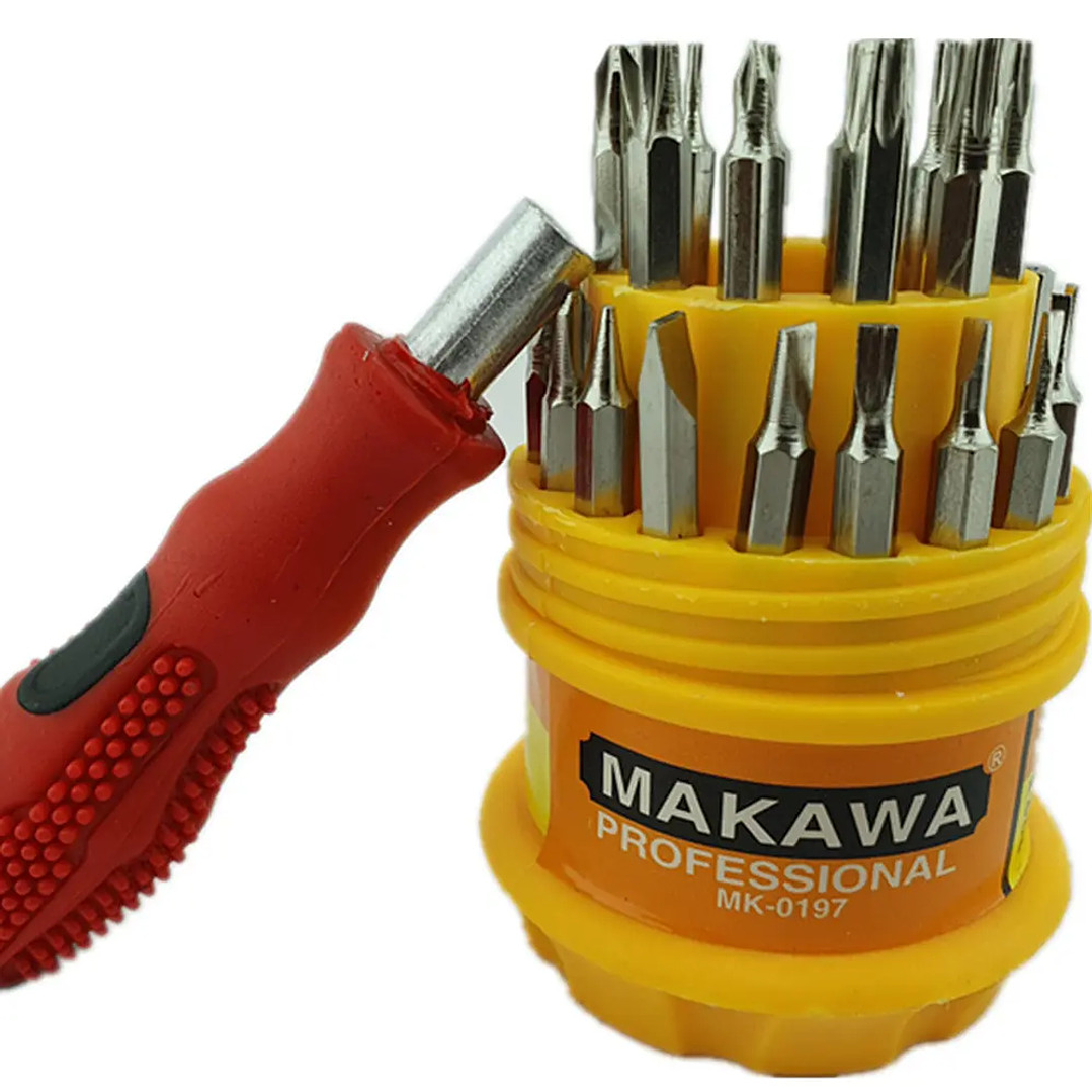 Destornillador Con 31 Puntas Set De Herramienta Reloj Makawa 1