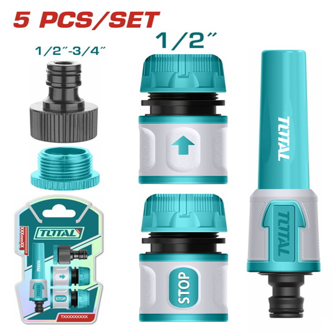 Set de conectores rapidos 5 Piezas Total 1