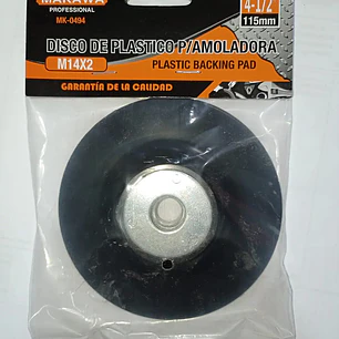 DISCO PLASTICO 4.5 PARA AMOLADORA MAKAWA