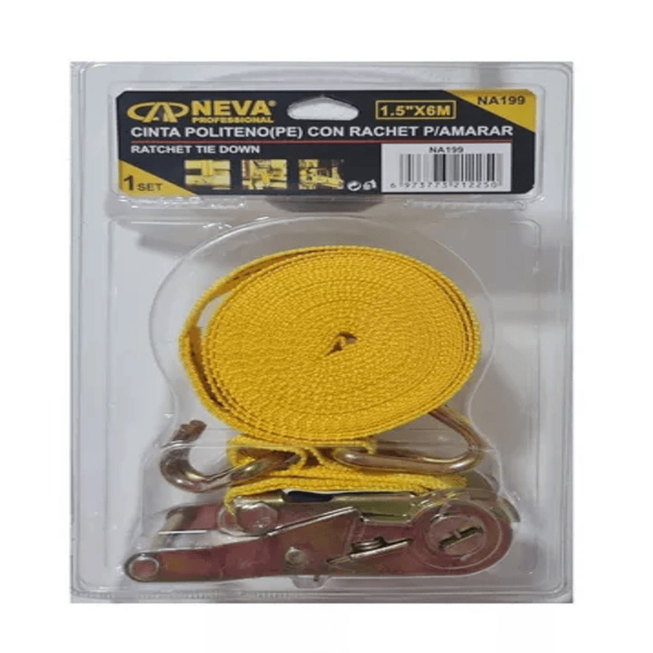 CINTA POLITENO RATCHET 15X6M NEVA 1