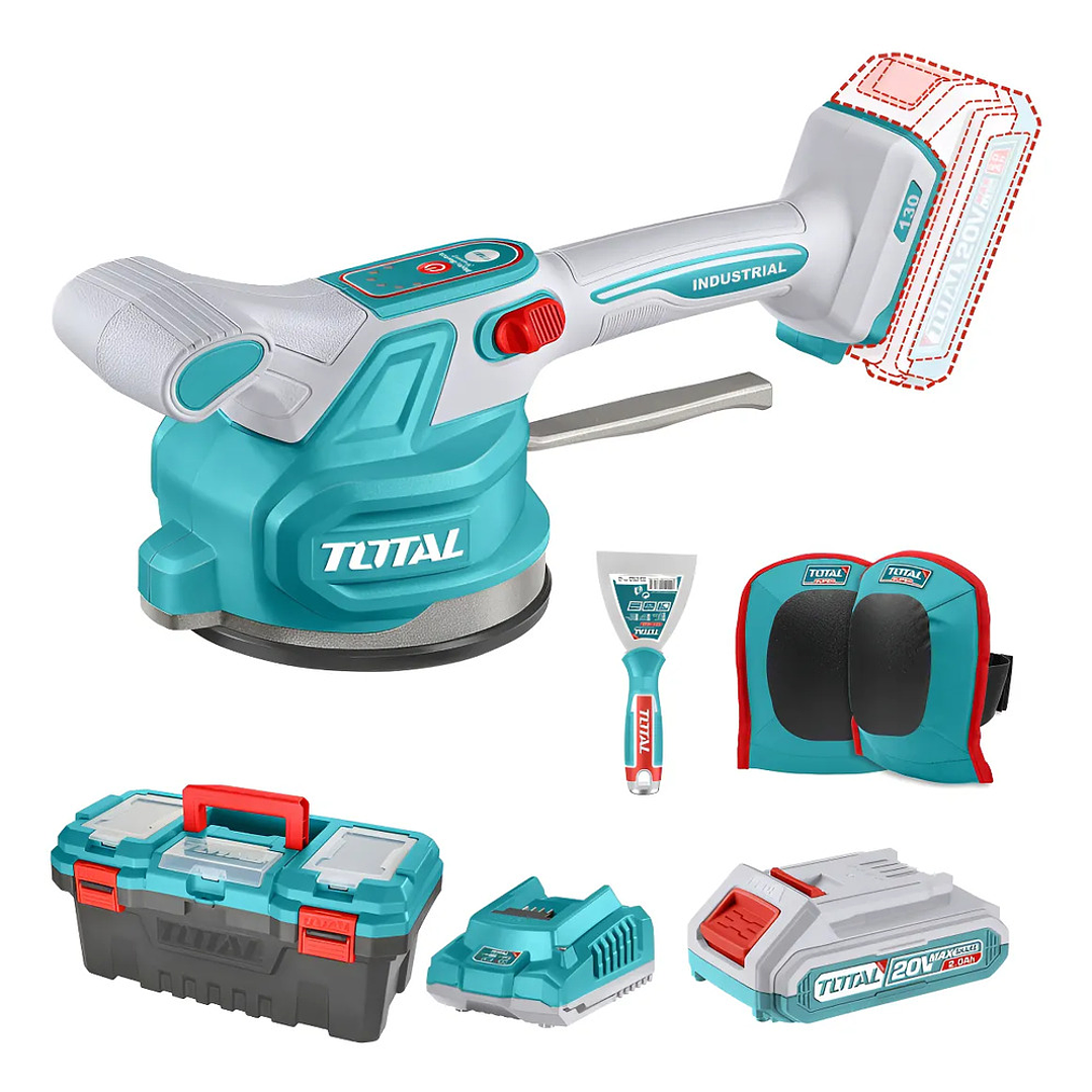 Ventosa Vibradora Inalambrica 20v 60KG Total 1