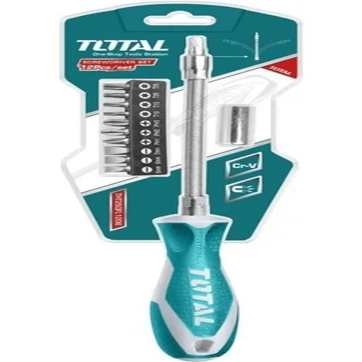 JGO DESTONLLADOR CON EJE FLEXIBLE POR 12PCS TOTAL 1