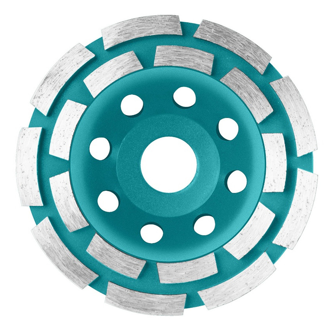 DISCO COPA DIAMANTADO P. PULIR 115MM DOBLE TOTAL 1