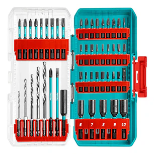JGO PUNTAS DESTORNILLADOR POR 49PCS TOTAL