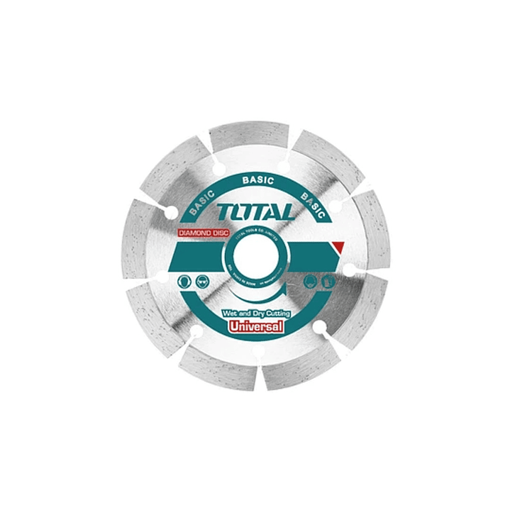 DISCO DIAMANTADO 110MM SECO TOTAL 1