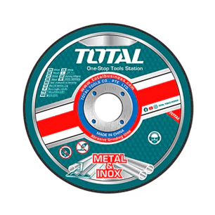 DISCO CORTE P/ METAL ABRASIVO 230MM X 1.6MM TOTAL