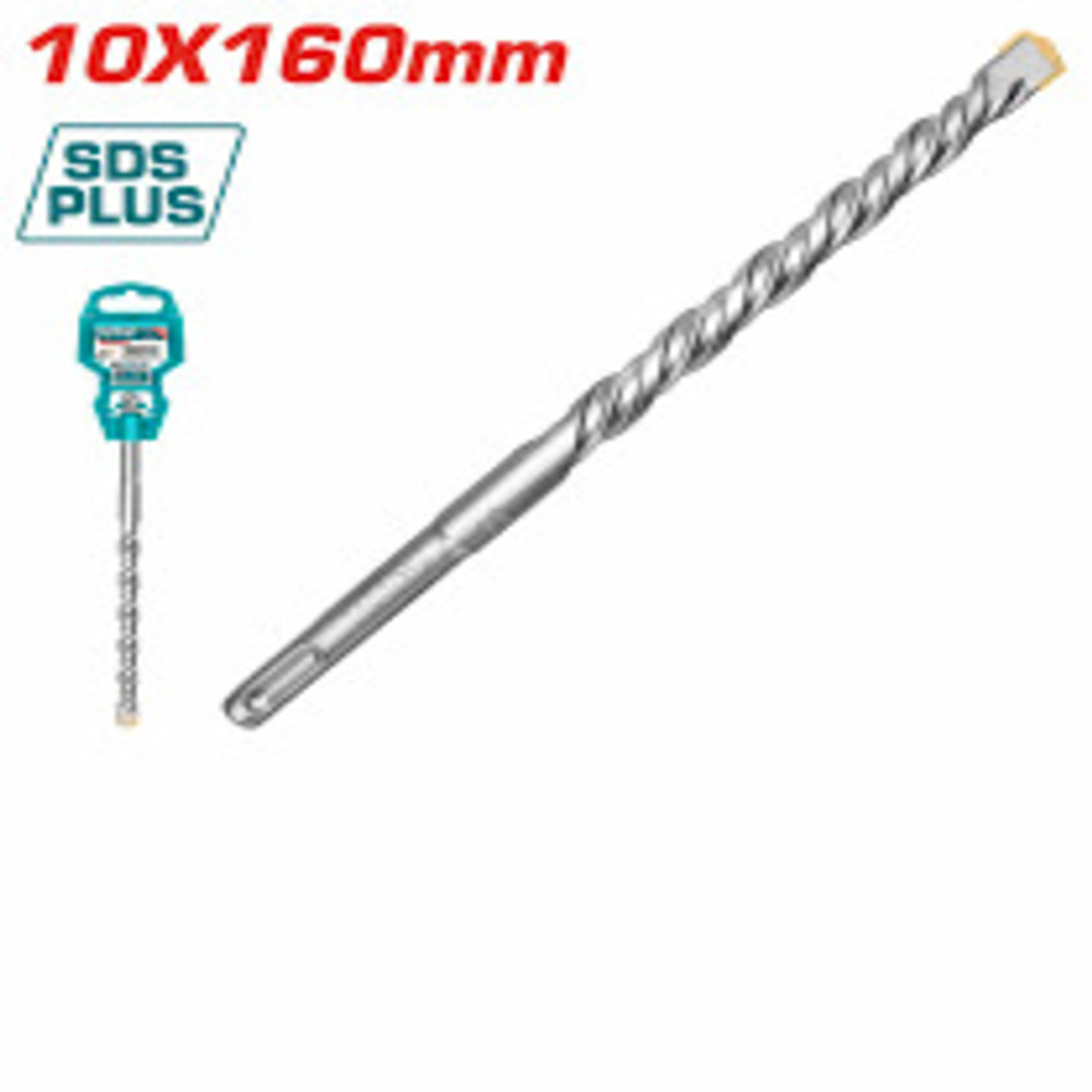 BROCA P ROTOMARTILLO 10X160MM SDS PLUS TOTAL 1