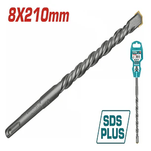 BROCA P/ ROTOMARTILLO 8X210MM SDS PLUS TOTAL