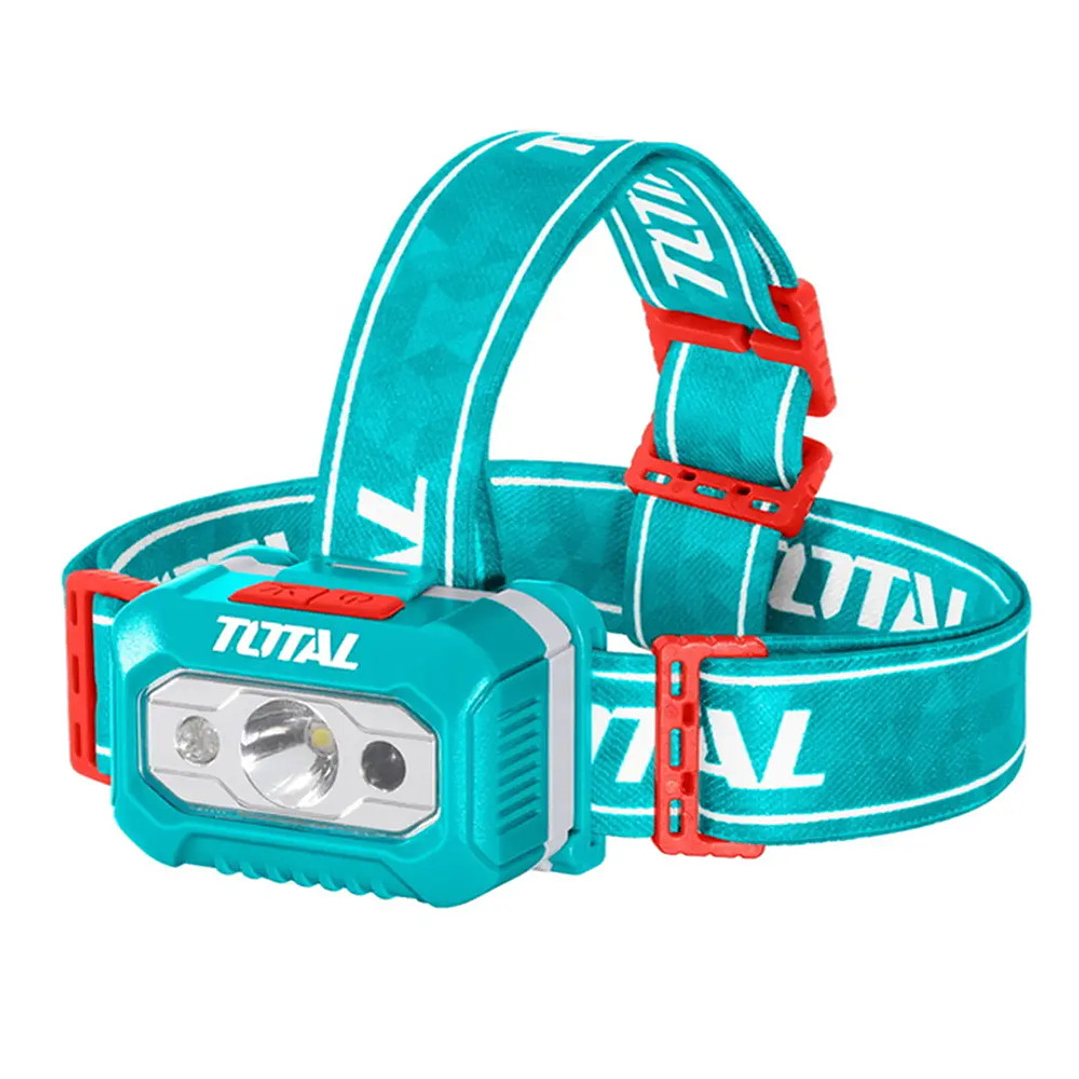 LINTERNA DE CABEZA 200 LUMENS TOTAL 1