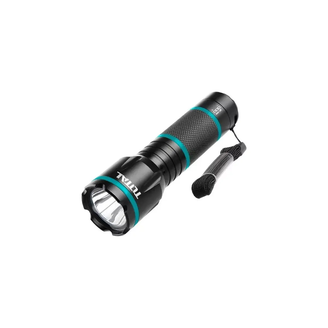 LINTERNA DE MANO RECARGABLE 400 LUMENS TOTAL 1