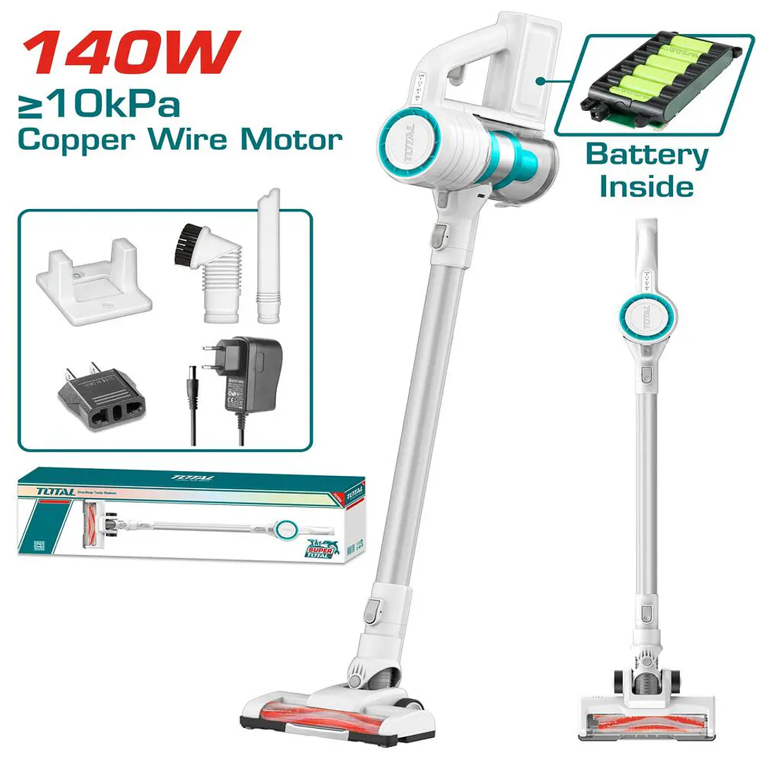 ASPIRADORA INALAMBRICA 140W TOTAL 1