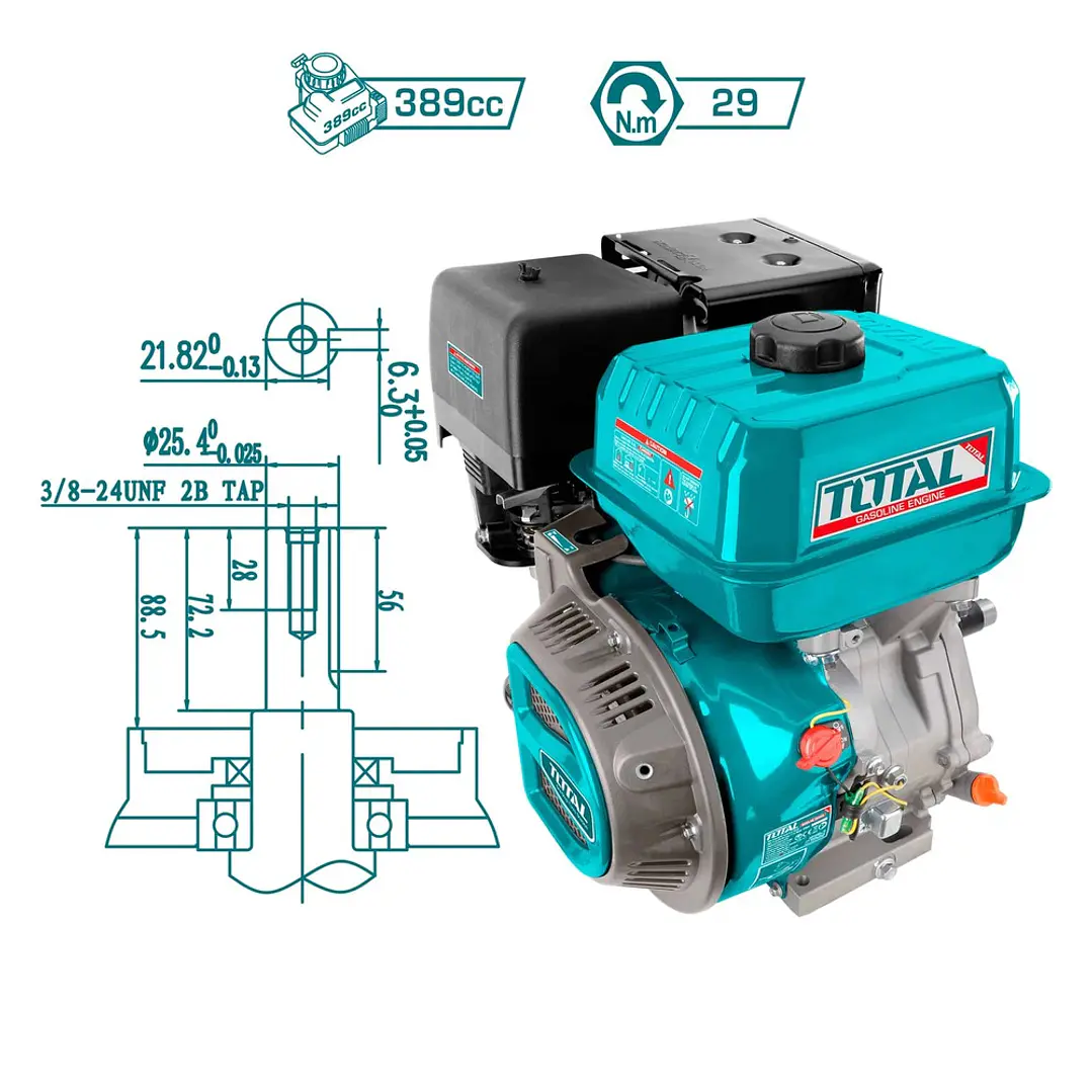 MOTOR ESTACIONARIO 13HP TOTAL 1