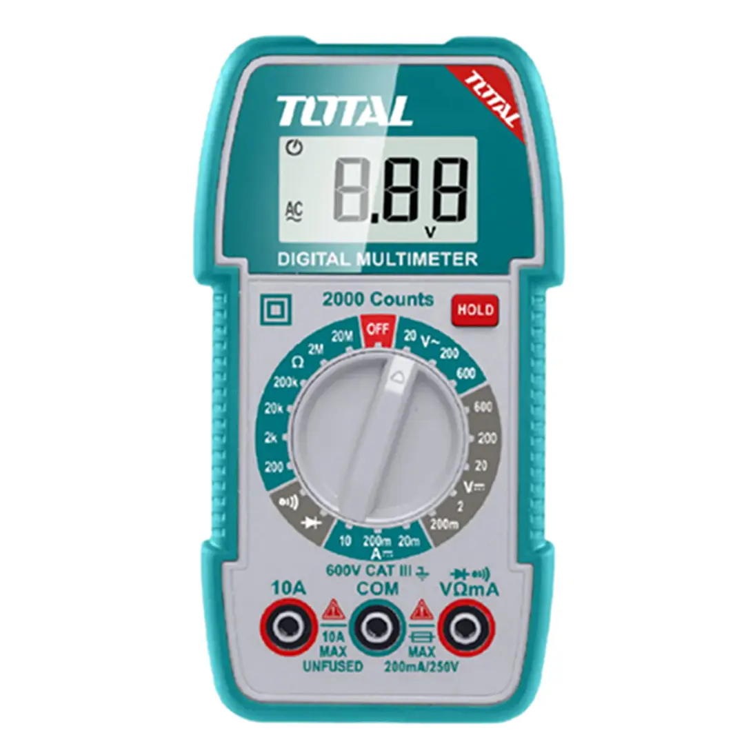 MULTITESTER DIGITAL 600V TOTAL 1