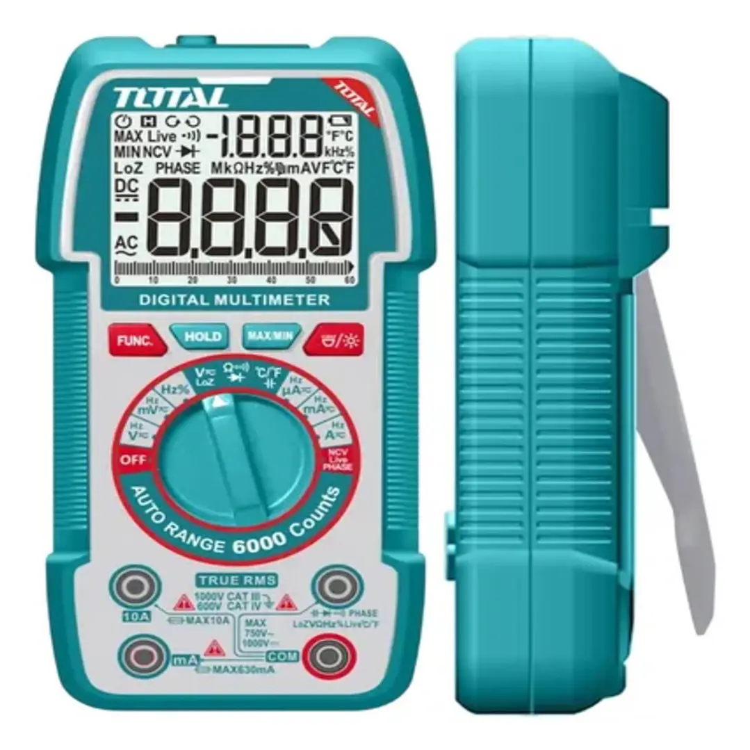 MULTITESTER DIGITAL 1000V TOTAL 1