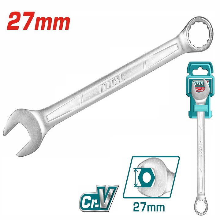 LLAVE PUNTA CORONA 27MM TOTAL 1