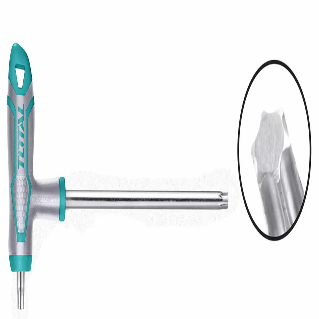 LLAVE TORX MANGO EN T T25X100 TOTAL 1
