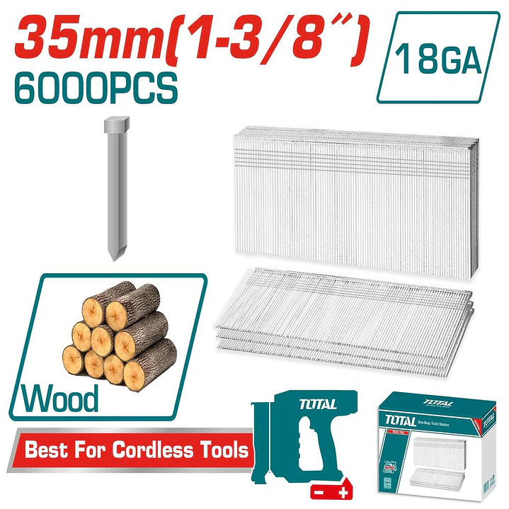 CLAVOS PARA CLAVADORA GA18 35MM TOTAL 1