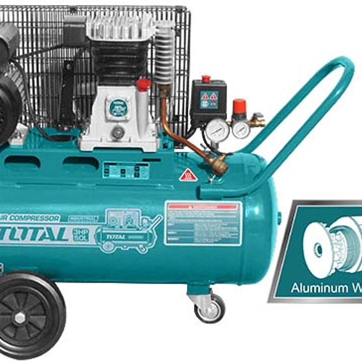 COMPRESOR DE AIRE 50LTS 3HP TOTAL 1